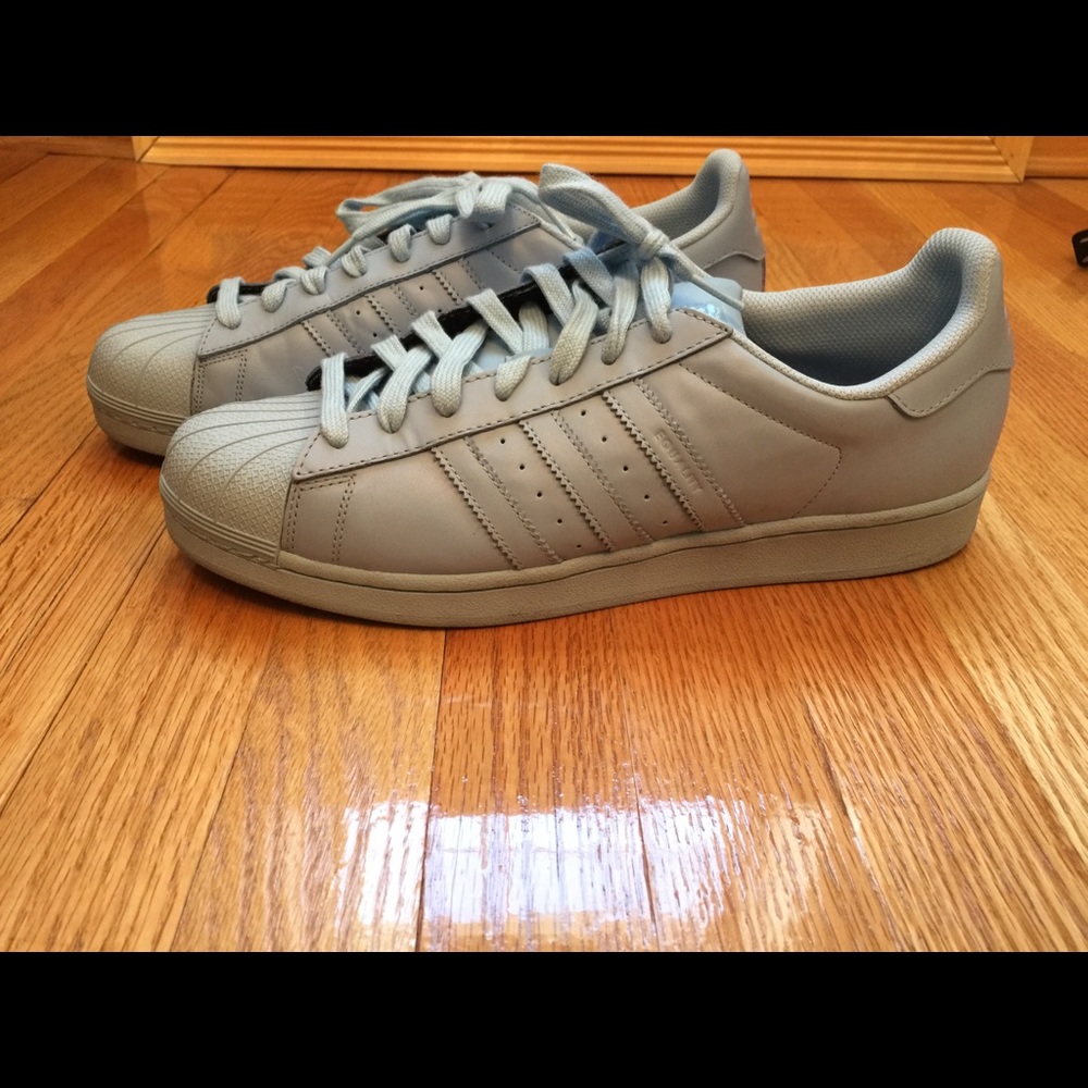 Men’s Adidas Shell Top Light Blue